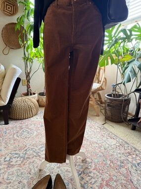 Classic 90’s Style CBK Brown Corduroy Pants Camel CBK Talbots